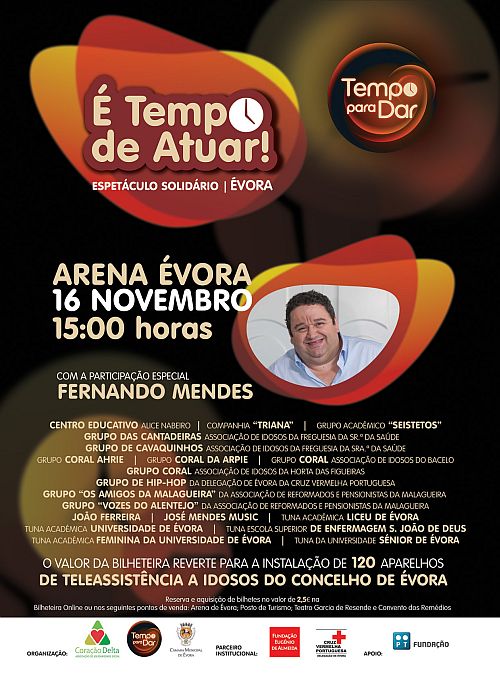 Fernando Mendes em espetáculo solidário