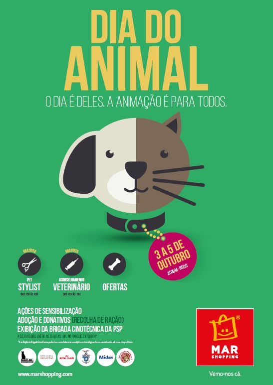 Mar shopping dedica três dias de atividades a animais de companhia