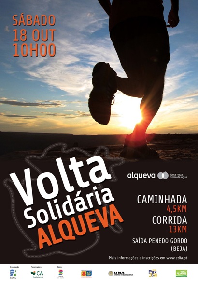 Volta solidária no Alqueva